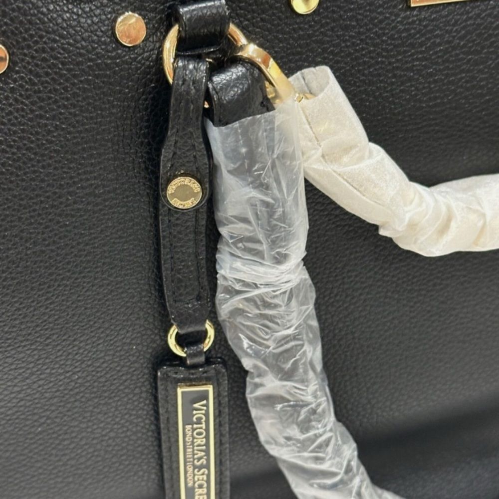 Victoria’s Secret black and gold Studded Handbag. - Picture 5 of 8